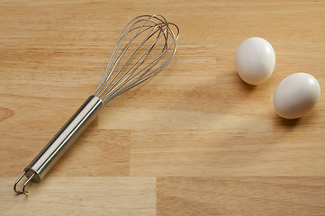 Image showing Mixer and Eggs