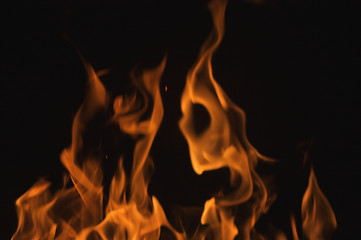 Image showing Dramatic Flames