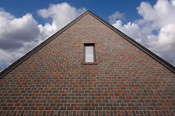 Image showing Abstract of New Brick Construction