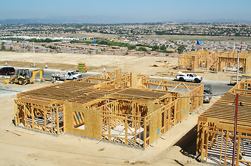 Image showing Home Construction Site