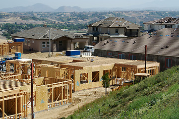 Image showing Home Construction Site