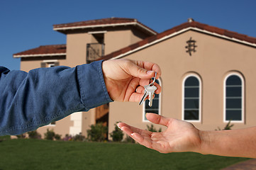 Image showing Handing Over the Keys