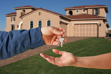 Image showing Handing Over the Keys