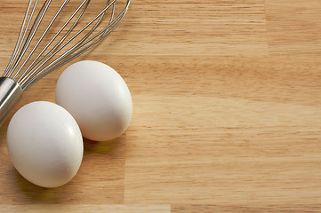 Image showing Mixer and Eggs