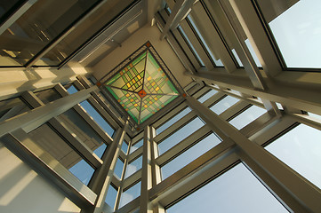 Image showing Abstract Geometric Architecture