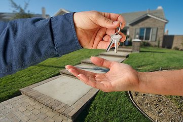 Image showing Handing Over the Keys