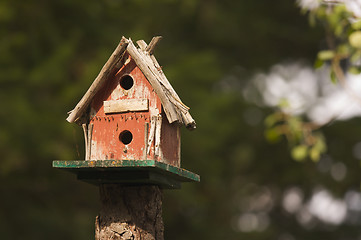 Image showing Rustic Birdhouse