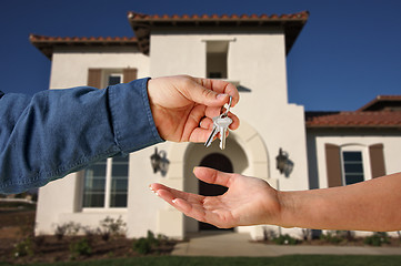 Image showing Handing Over the Keys