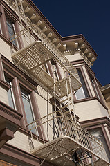 Image showing Abstract Fire Escape