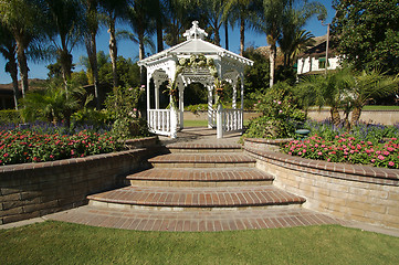 Image showing Elegant Wedding Gazebo