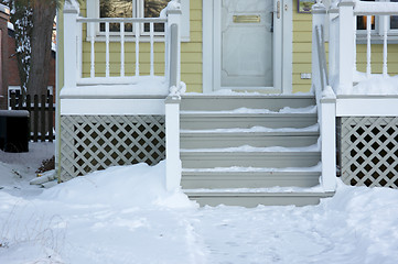 Image showing Home Facade and Steps