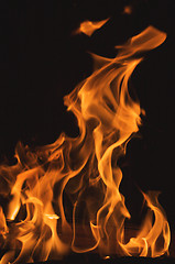 Image showing Dramatic Flames