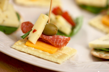 Image showing Cracker Appetizers