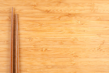 Image showing Bamboo Textured Surface Background