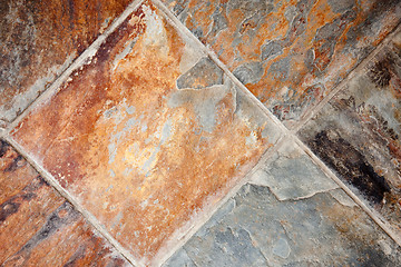 Image showing Decorative Stone Tiles Background