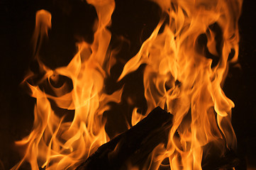 Image showing Dramatic Flames