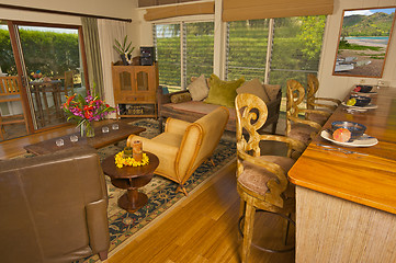 Image showing Tropical Living-Room