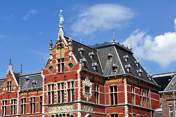 Image showing Amsterdam Central Station