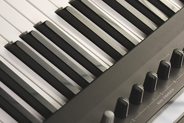 Image showing Abstract Digital Piano