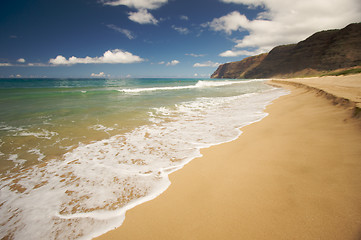 Image showing Polihale Beach, Kauai