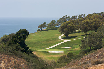 Image showing View from Torrey Pines Golf Course