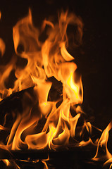 Image showing Dramatic Flames