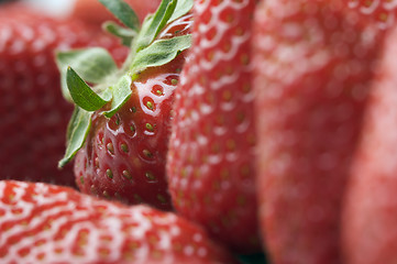 Image showing Close-up Strawberries