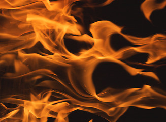 Image showing Dramatic Flames