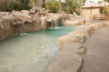 Image showing Tropical Custom Pool