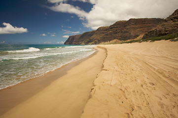 Image showing Polihale Beach, Kauai