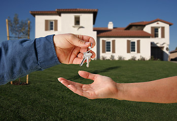 Image showing Handing Over the Keys