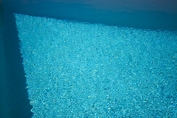 Image showing Swimming Pool Water Abstract