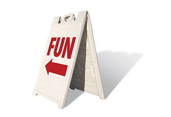 Image showing Fun Tent Sign