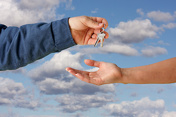 Image showing Handing Overe the Keys