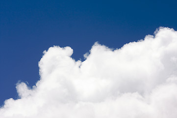 Image showing White Cumulus Clouds