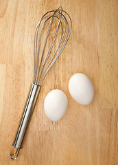 Image showing Mixer and Eggs