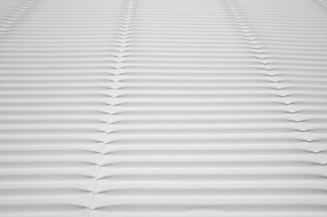 Image showing White Corrugated Cardboard