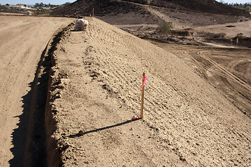 Image showing Sandbags & Marker Sticks