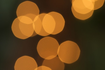 Image showing Blurry Decorative LIghts