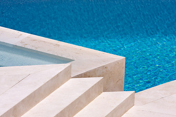 Image showing Custom Luxury Pool and Steps