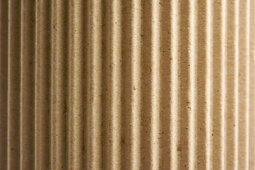 Image showing Rounded Corrugated Cardboard