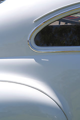 Image showing White Vintage Car