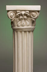 Image showing Ancient Column Pillar Replica