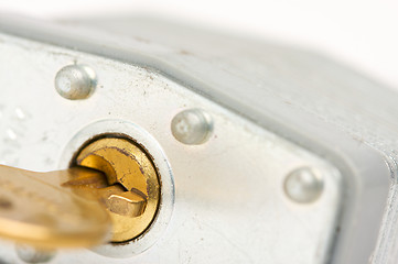 Image showing Key In Lock