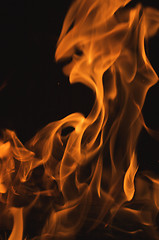 Image showing Dramatic Flames