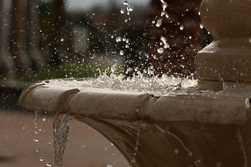 Image showing Outdoor Fountain