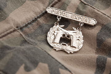 Image showing Pistol Expert War Medal