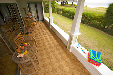 Image showing Oceanfront Lanai