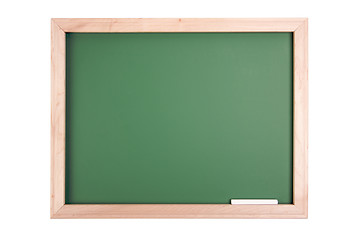 Image showing Blank Chalkboard
