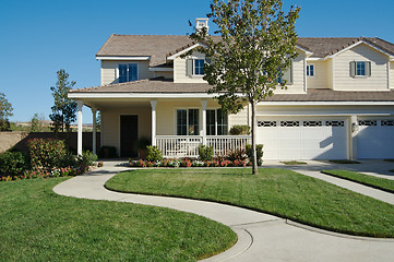 Image showing Newly Constructed Modern Home